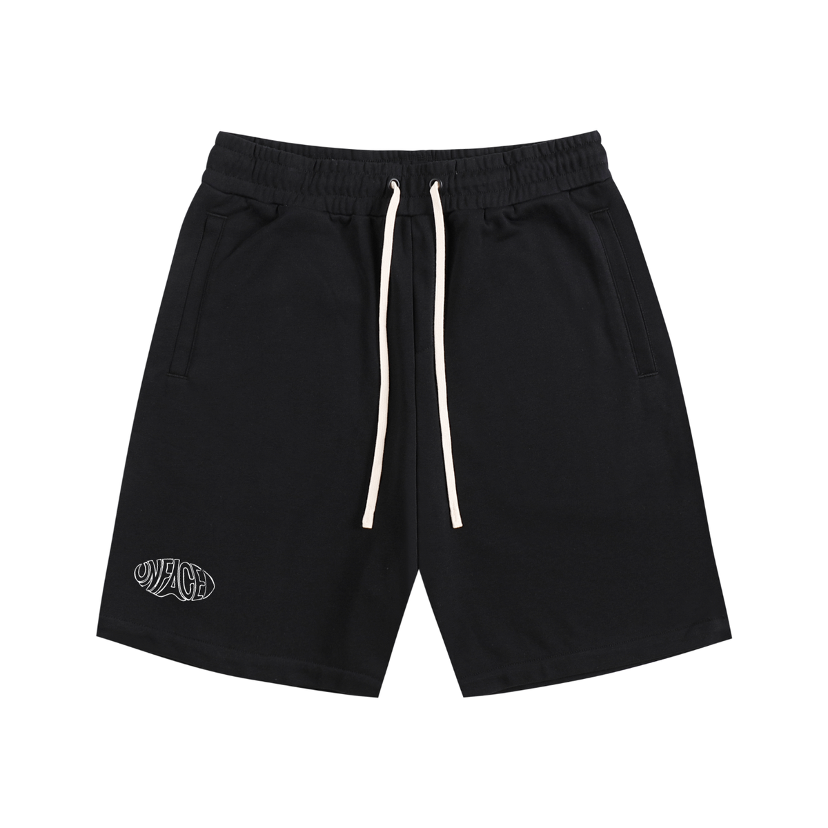 Studio Emblem Shorts — Black