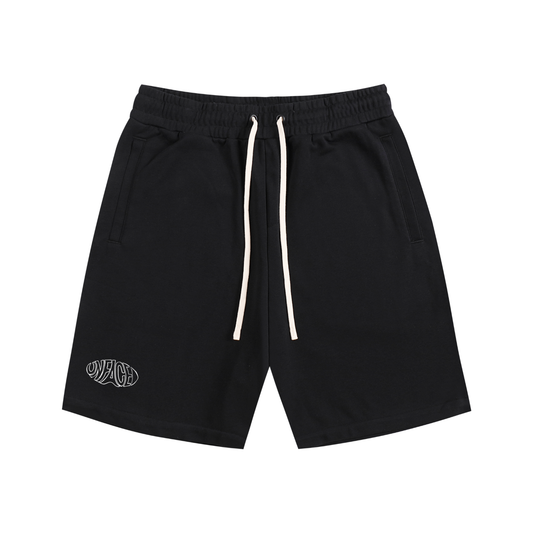 Studio Emblem Shorts — Black