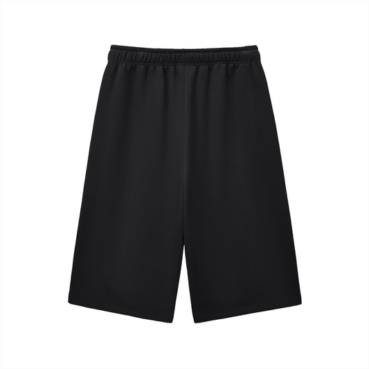Relaxed Drawstring Three-quarter Sweatpants