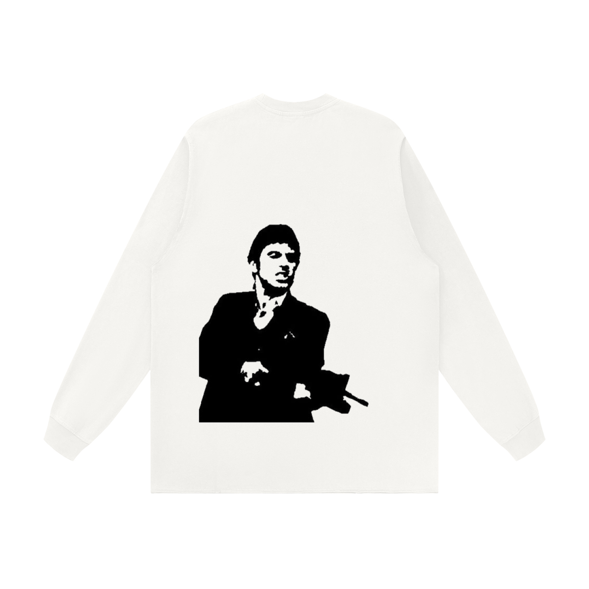 Outlaw Raw Hem Long Sleeve